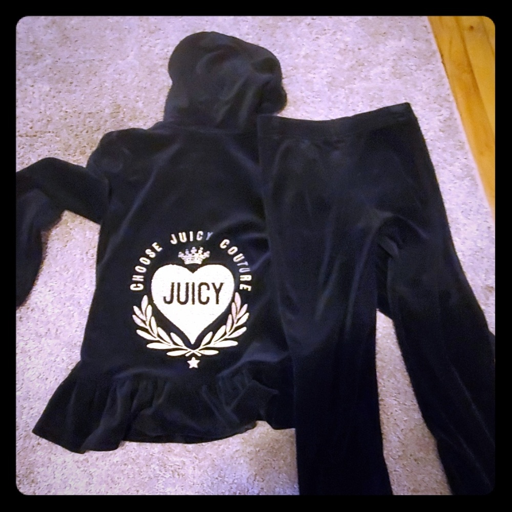 Juicy Couture sweat suit - Picture 1 of 2